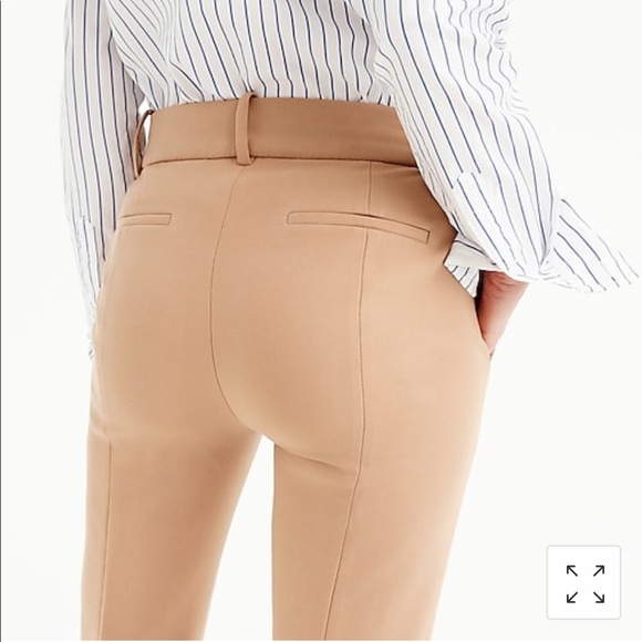 J. Crew Cameron slim crop pant G8547 Pink - Picture 3 of 6